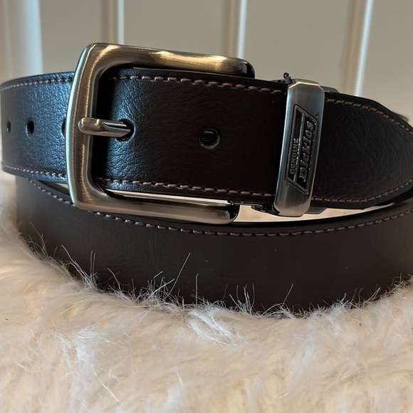 Dickies Other - Dark brown leather Dickies belt size 46 unisex 1.5” wide